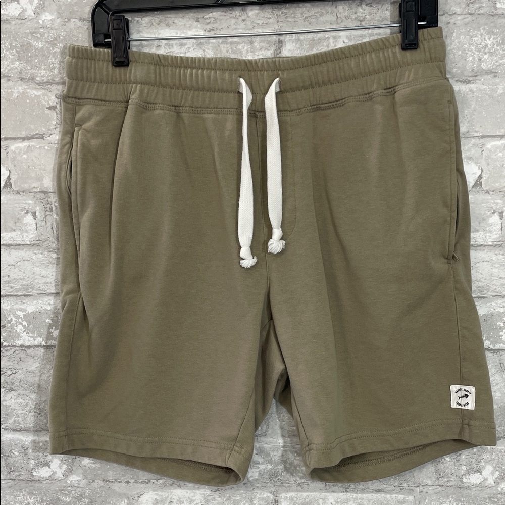Maamgic Men's Casual Tan Fleece Shorts